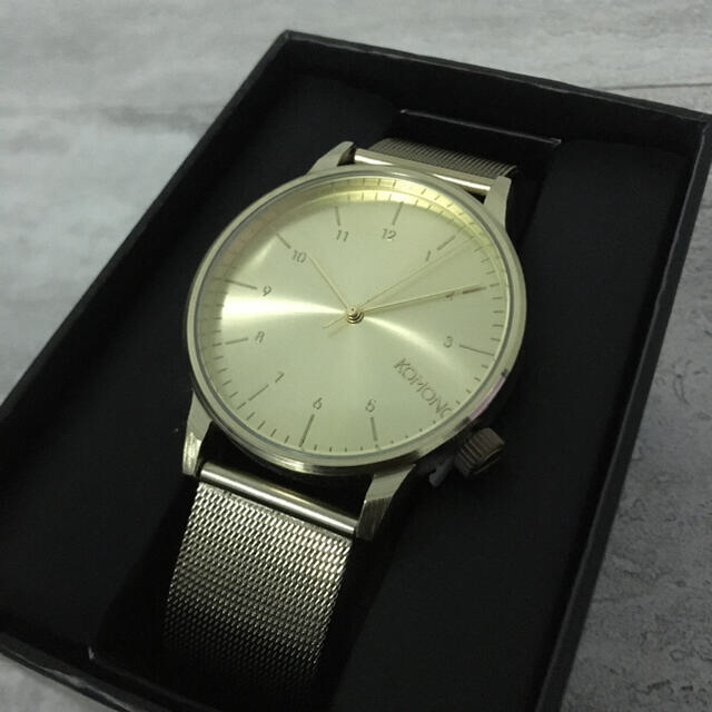 Komono コモノ 時計　Winston ゴールド　King Gnu メンズの時計(腕時計(アナログ))の商品写真