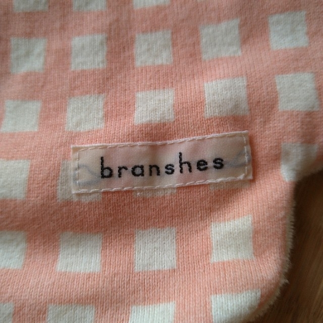 Branshes(ブランシェス)のゆゆゆゆゆさま専用☆　　スタイ　branshesブランシェス　ピンク　女の子 キッズ/ベビー/マタニティのこども用ファッション小物(ベビースタイ/よだれかけ)の商品写真