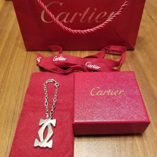 カルティエ(Cartier)のカルティエ　2C キーリング(キーホルダー)