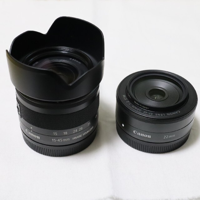 Canon(キヤノン)の【専用】Canon EF-M15-45mm F3.5-6.3 IS STM スマホ/家電/カメラのカメラ(レンズ(ズーム))の商品写真