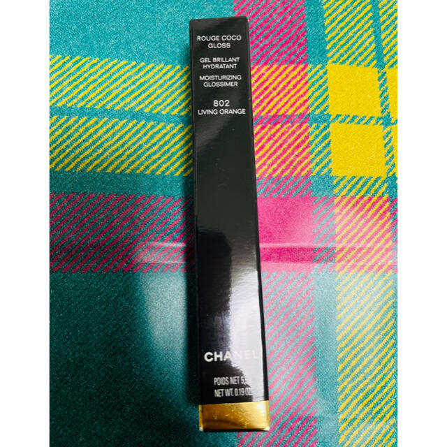 CHANEL(シャネル)のシャネル　ルージュココグロス　802 新品 コスメ/美容のベースメイク/化粧品(リップグロス)の商品写真