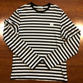 アクネ(ACNE)のAcne studios ボーダー ロンＴ(Tシャツ/カットソー(七分/長袖))