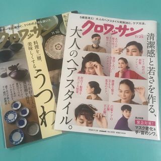 マガジンハウス(マガジンハウス)のクロワッサン　2冊　バックナンバー(住まい/暮らし/子育て)