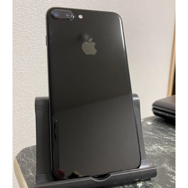 最終値下げ】7 plus simフリー jet black 64GB オマケ有