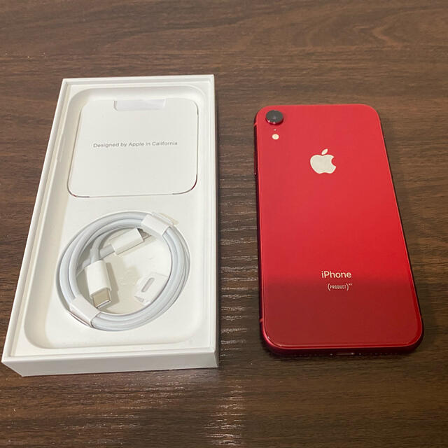 割引クーポン配布中!! iPhone XR Red 128GB【Apple Store 保証付き