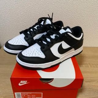 ナイキ(NIKE)のNIKE DUNK LOW ナイキ ダンクロー レトロ パンダ 24.5センチ(スニーカー)