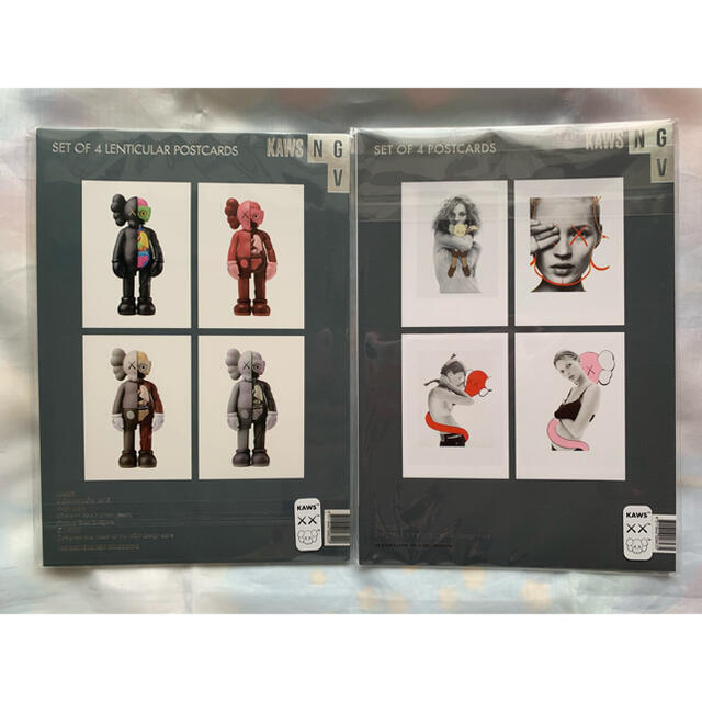 Supreme - ☆2組セット☆KAWS Poster カウズ ポストカード 海外限定
