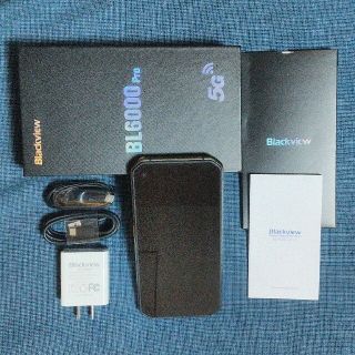 アンドロイド(ANDROID)のタフネス5Gスマホ Blackview BL6000 Pro 5G(Androidケース)