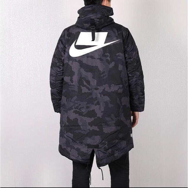 NIKE シンセティックフィル パーカ 迷彩 NSW モッズ コート NIKE シンセティックフィル パーカ 迷彩 NSW モッズ コート