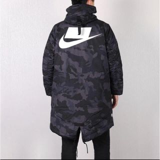 NIKE/ジャケット/NSW/モッズコート/カーキ/フィルパーカー/