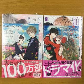 ハクセンシャ(白泉社)の全部教えて、先生。 3 きみは面倒な婚約者3 2冊セット 三洋堂書店特典つき(女性漫画)