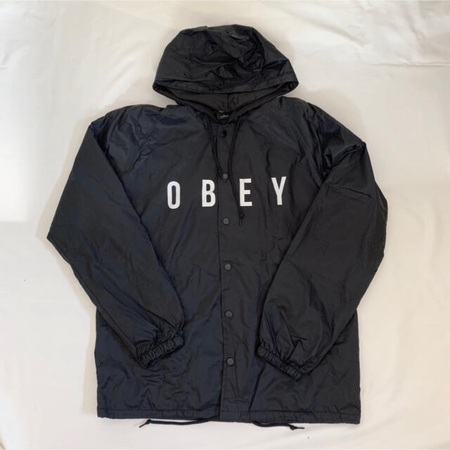 OBEY(オベイ)のOBEY オベイ コーチジャケット メンズのジャケット/アウター(ナイロンジャケット)の商品写真