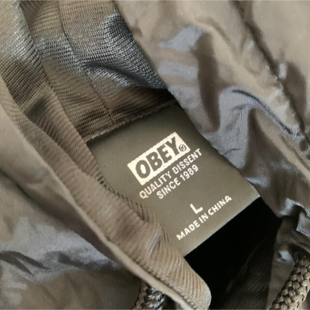 OBEY(オベイ)のOBEY オベイ コーチジャケット メンズのジャケット/アウター(ナイロンジャケット)の商品写真