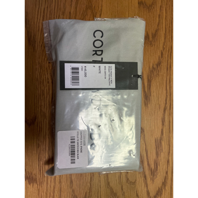 Corto Molted × WDS Shopper Tote Bag 白
