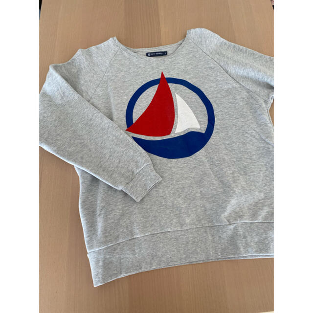 PETIT BATEAU(プチバトー)の【値下げします】petit bateau トレーナー　長袖　レディース   レディースのトップス(トレーナー/スウェット)の商品写真