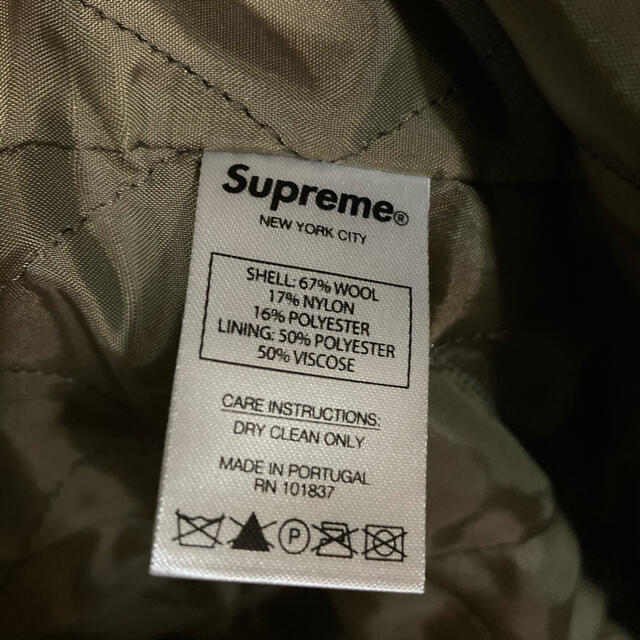 Supreme(シュプリーム)のsupreme new york コート メンズのジャケット/アウター(チェスターコート)の商品写真