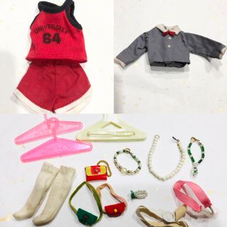 タカラトミー(Takara Tomy)の【バラ売り不可】リカちゃん　洋服・小物　1980年代(キャラクターグッズ)