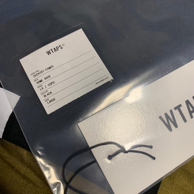 W)taps(ダブルタップス)のWTAPS HOME BASE LS/COPO Lサイズ メンズのトップス(Tシャツ/カットソー(七分/長袖))の商品写真