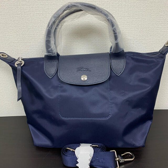 ロンシャン LONGCHAMP ル・プリアージュ ネオ Sサイズ   ネイビー