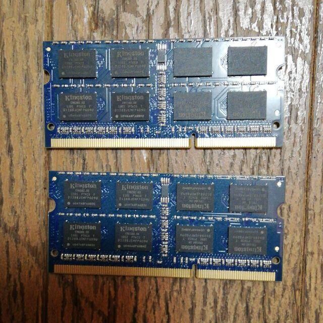シリコンパワー メモリ DDR3 1333 (PC3-10600) 8GBセット スマホ/家電/カメラのPC/タブレット(PCパーツ)の商品写真