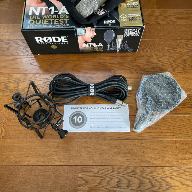 RODE コンデンサーマイク NT1-A 楽器のレコーディング/PA機器(マイク)の商品写真