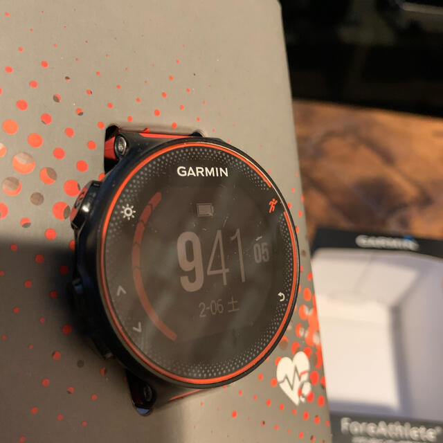 GARMIN(ガーミン)のGarmin 235j ForeAthlete ガーミン　red スポーツ/アウトドアのランニング(その他)の商品写真