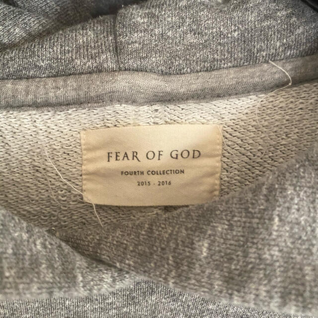 FEAR OF GOD(フィアオブゴッド)のfear of god 4th everyday hoodie gray L メンズのトップス(パーカー)の商品写真
