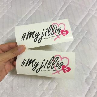 ジルバイジルスチュアート(JILL by JILLSTUART)のステッカー 2枚set(ノベルティグッズ)