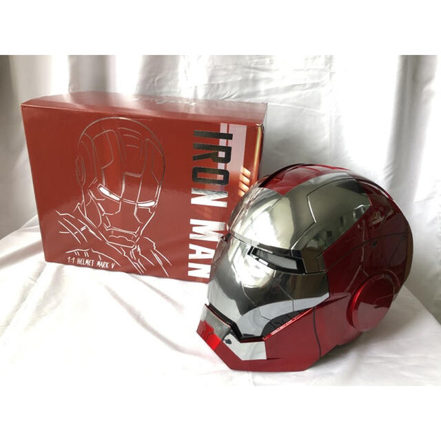 【アイアンマ】 AUTOKING 1/1 アイアンマン マーク5 MK5 ヘルメット マスクの通販 by HOBBYBOX_Dis｜ラクマ マスク