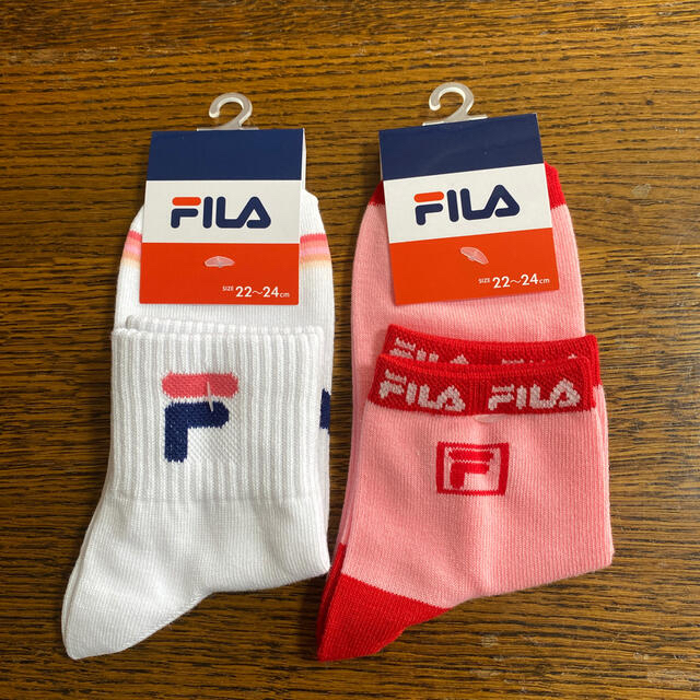 FILA(フィラ)のリラックマ様専用 フィラ くつ下22〜24㎝ 5足セット キッズ/ベビー/マタニティのこども用ファッション小物(靴下/タイツ)の商品写真