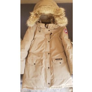 カナダグース(CANADA GOOSE)の最終値下げ)CANADA GOOSE トリリウムパーカ ダウンコート ベージュ(ダウンジャケット)