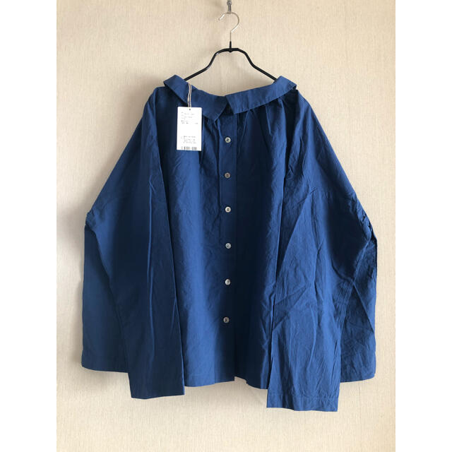 【nest Robe】ネストローブ　2way シャツ 長袖ブラウス