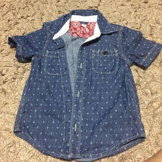 ベビーギャップ(babyGAP)のgap 110cm シャツ ペイズリー柄(Tシャツ/カットソー)