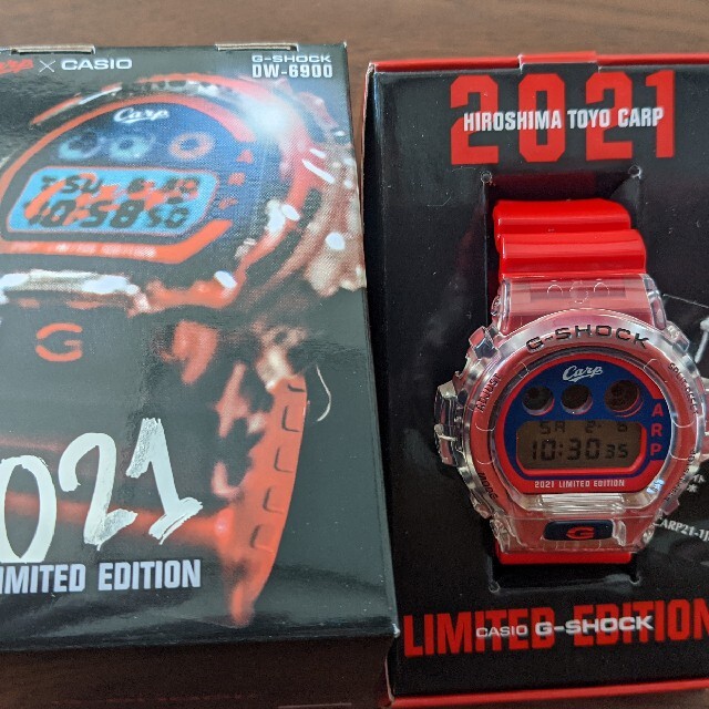 新品未使用カープ G-SHOCK 限定2000個