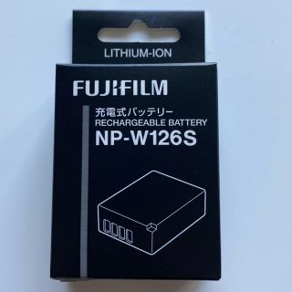 フジフイルム(富士フイルム)の超美品！FUJIFILM 充電式バッテリー　NP-W126S(バッテリー/充電器)