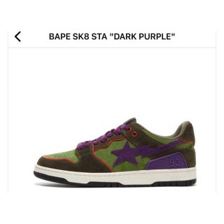 アベイシングエイプ(A BATHING APE)のA BATHING APE BAPE SK8 STA bapesta 30cm(スニーカー)