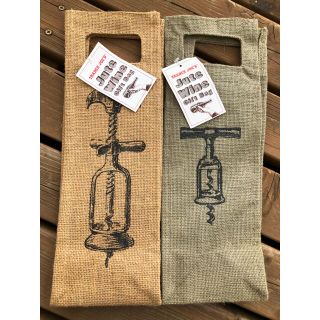 Trader Joe's jute wine gift bag(エコバッグ)