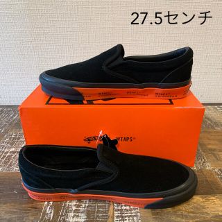 ダブルタップス(W)taps)のvans×wtaps スリッポン 27.5cm ダブルタップス　slipon(スリッポン/モカシン)