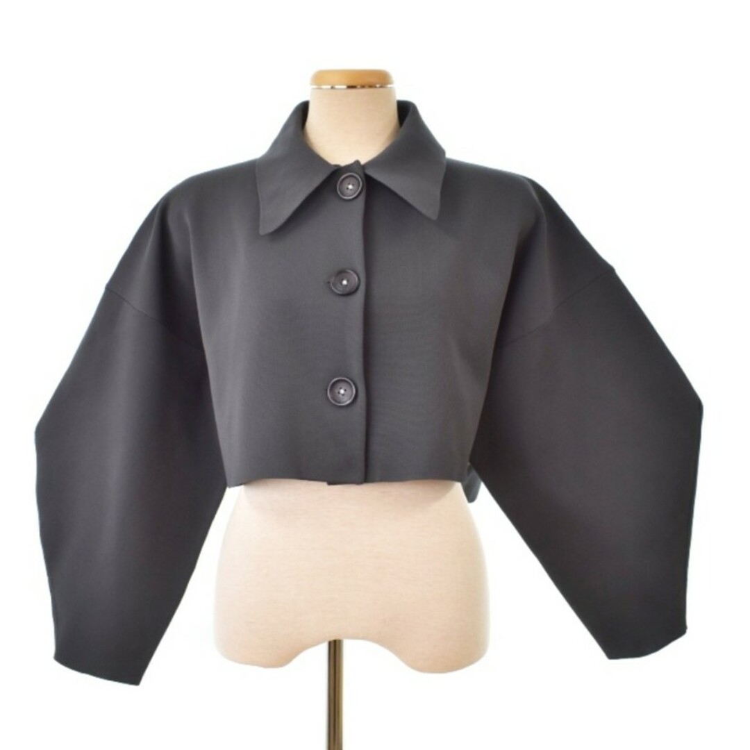 ENFOLD SOUTIEN-COLLAR SHORT-CARDIGAN トップス ENFOLD SOUTIEN-COLLAR SHORT-CARDIGAN トップス