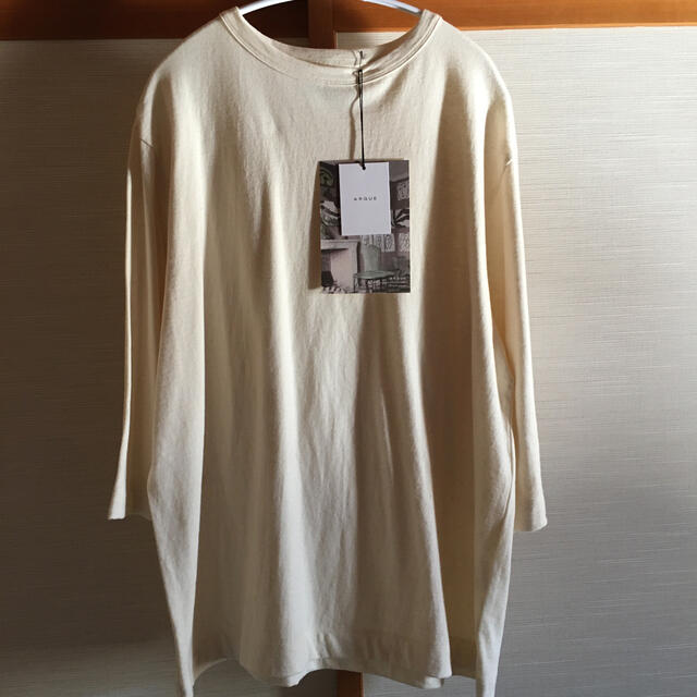 argue COTTONWOOLWIDERELAXYT-SHIRT/IVORY レディースのトップス(シャツ/ブラウス(長袖/七分))の商品写真