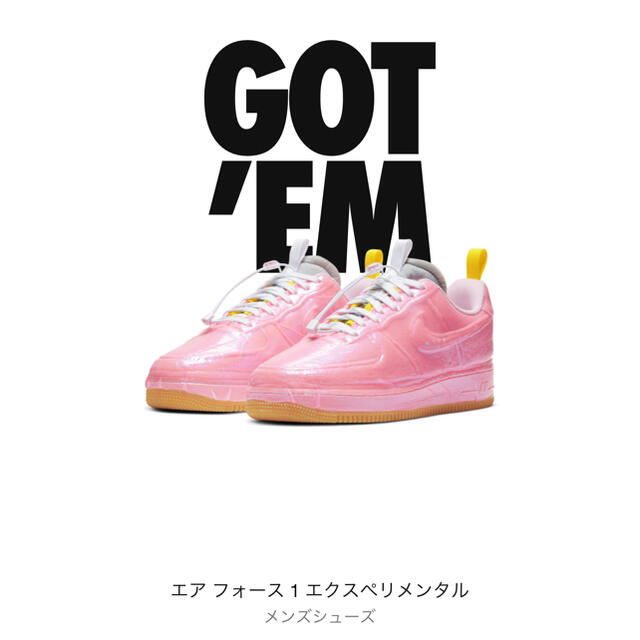 NIKE AIR FORCE 1 EXPERIMENTAL 28㎝