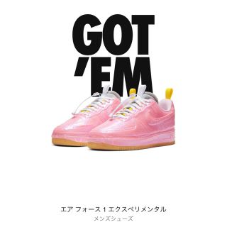 NIKE - NIKE AIR FORCE 1 EXPERIMENTAL 28㎝の通販 by giman's shop ...