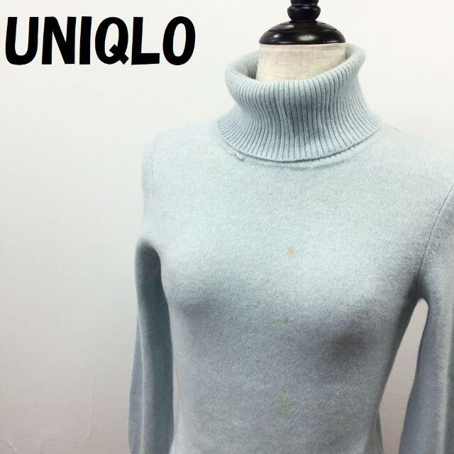 新品☆UNIQLO レディース カシミヤ 100% タートルネック セーター