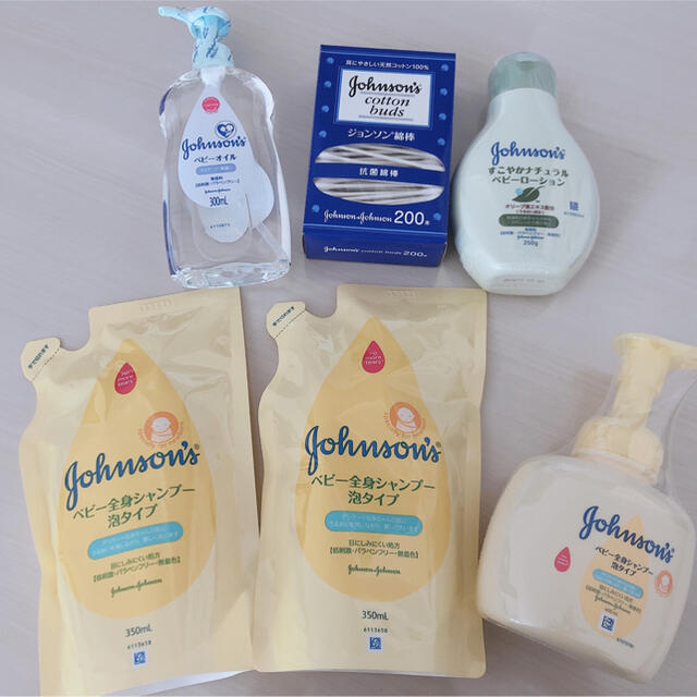 Johnson's(ジョンソン)のジョンソンベビー泡ソープ&詰め替え用&スキンケアセット キッズ/ベビー/マタニティの洗浄/衛生用品(ベビーローション)の商品写真