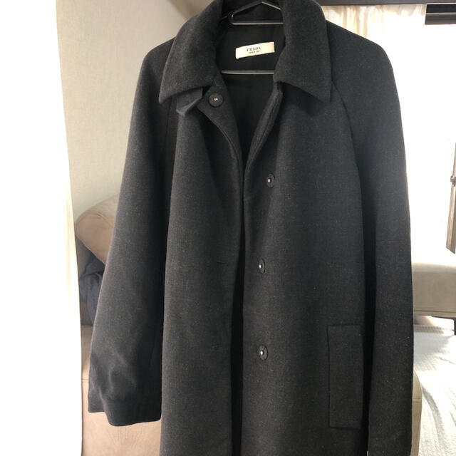PRADA - prada ウールコートの通販 by riri|プラダならラクマ PRADA - prada ウールコートの通販 by riri|プラダならラクマ