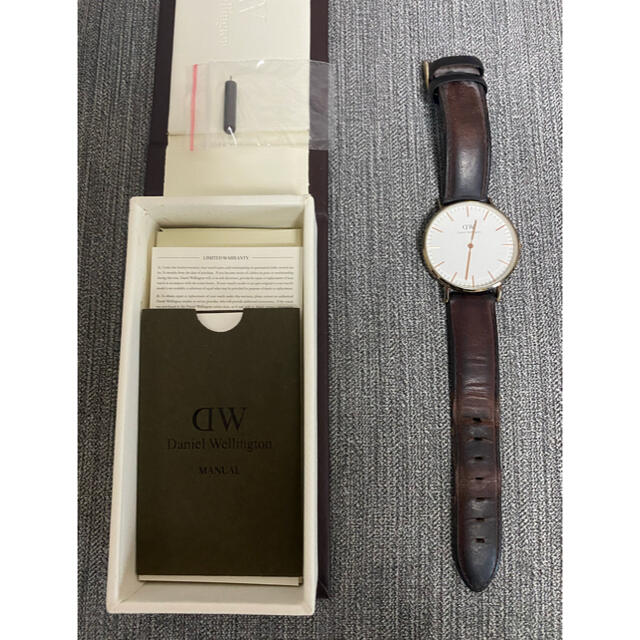 Daniel Wellington(ダニエルウェリントン)のダニエルウェリントン レディース 38mm レディースのファッション小物(腕時計)の商品写真