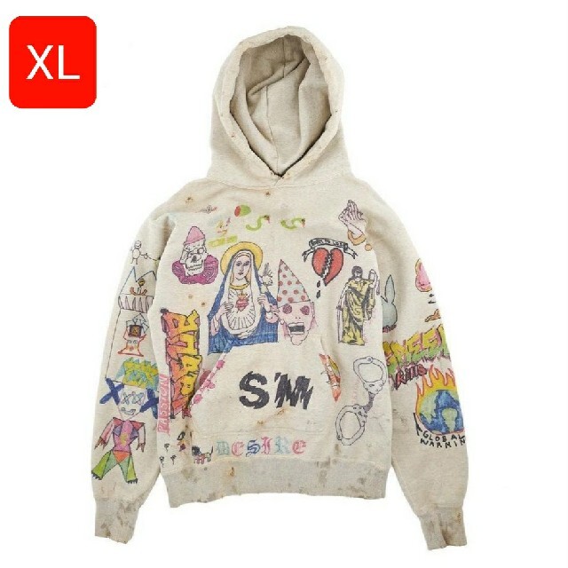 【XL】“セントマイケル”ALL Over Graphic Hoodie