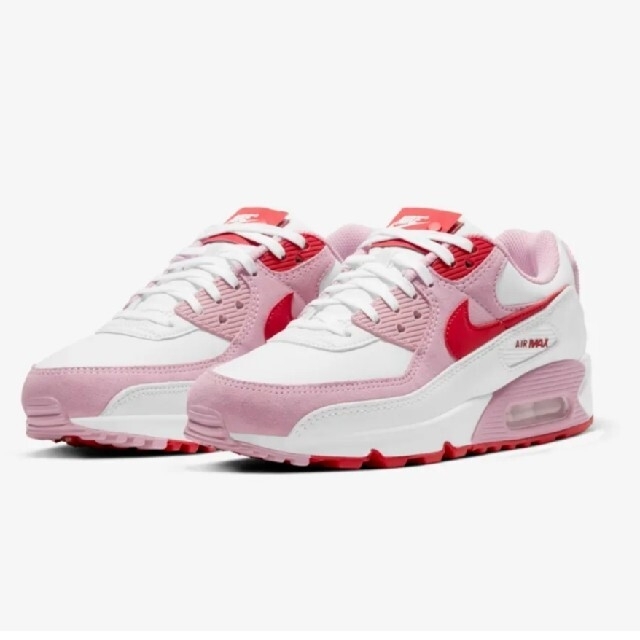 NIKE(ナイキ)の25.5cm★ WMNS AIR MAX 90 VALENTINE'S DAY レディースの靴/シューズ(スニーカー)の商品写真