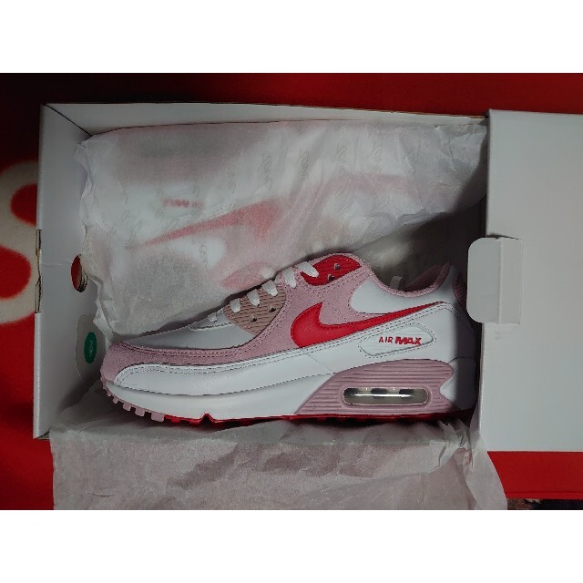 NIKE(ナイキ)の25.5cm★ WMNS AIR MAX 90 VALENTINE'S DAY レディースの靴/シューズ(スニーカー)の商品写真