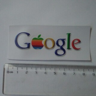 Google × アップル ステッカー(その他)